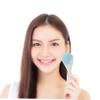 Baluue Silicone Facial Cleansing Brush with Long Handle Deep Cleansing Tool for Gentle Exfoliation Massage for All Skin Types Cat Paw Design Blue view 3