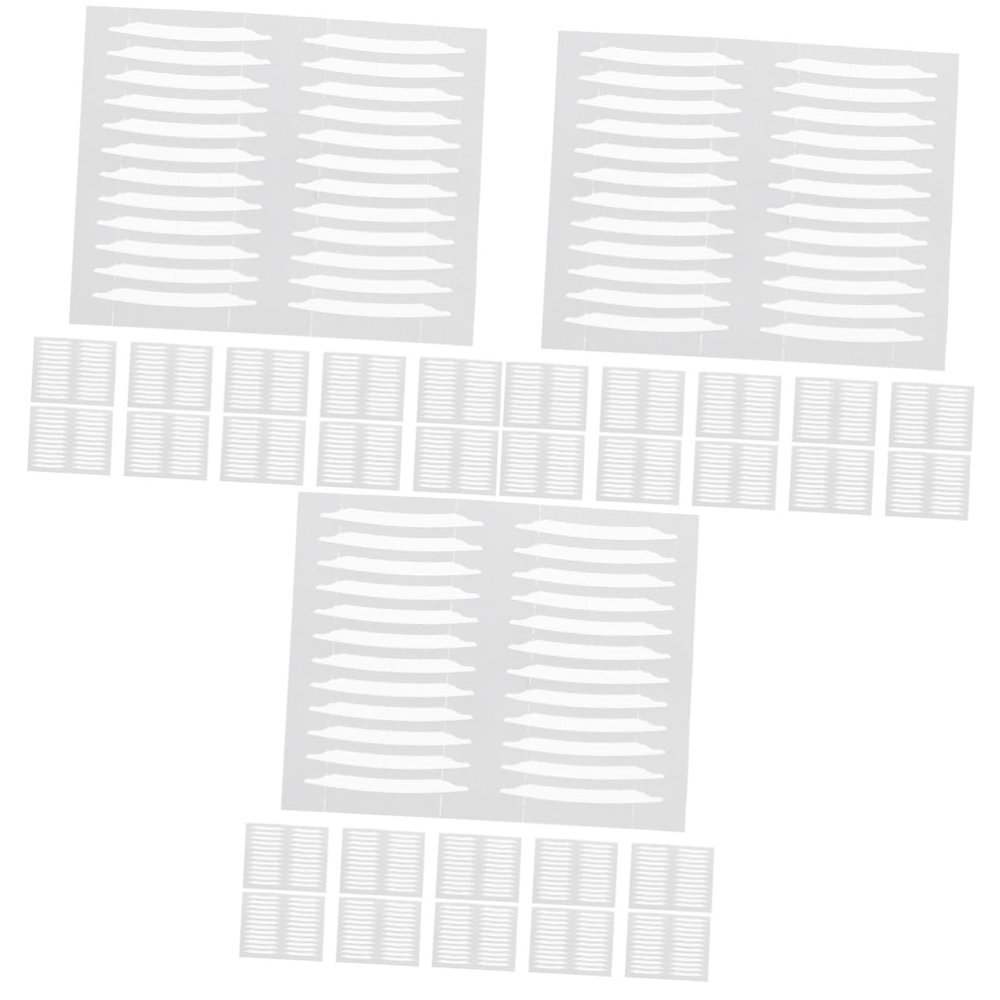 Baluue 90sheets Double Stickers Transparent Lift Strips Comfortable Self-Adhesive Eye Patches for Makeup Each