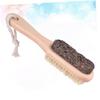 Beatifufu 2pcs Foot Brush and Pumice Stone for Dead Skin Removal Double-Sided Foot File Scraper for Pedicure Care and for Men and view 2