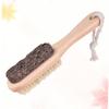 Beatifufu 2pcs Foot Brush and Pumice Stone for Dead Skin Removal Double-Sided Foot File Scraper for Pedicure Care and for Men and view 3