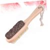 Beatifufu 2pcs Foot Brush and Pumice Stone for Dead Skin Removal Double-Sided Foot File Scraper for Pedicure Care and for Men and view 4