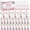 KONEUK 50 Pack Bulk Hand Cream Sets, Bridal Shower Favors, Appreciation Gifts and Baby Shower Favors for Guests with Thank You Card and Organza Gift Bags, Wedding Party Favors (Baby Girls) view 1