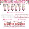 KONEUK 50 Pack Bulk Hand Cream Sets, Bridal Shower Favors, Appreciation Gifts and Baby Shower Favors for Guests with Thank You Card and Organza Gift Bags, Wedding Party Favors (Baby Girls) view 2
