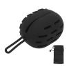 Silicone Beauty Sponge Case, Breathable Soft Portable Silicone Makeup Blender Holder, Mini Powder Puff Beauty Egg Organiser for Home Travel (Black) view 1