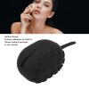Silicone Beauty Sponge Case, Breathable Soft Portable Silicone Makeup Blender Holder, Mini Powder Puff Beauty Egg Organiser for Home Travel (Black) view 2