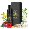 AMRITKESH Black Root Natural Hair Oil Strengthen Nourish Promote Hair Growth Enriched with Coconut Bhringraj Amla Vitamin E Neem Argan Oil for Men and Women - 100ml view 1