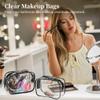 36Pcs Clear Pvc Makeup Bags, Waterproof Travel Toiletry Pouches, Portable Zippered Organizer Cases For Bathroom And Trips view 3