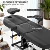 DeerDean Electric Tattoo Chair for Client Height Adjustable Armrests Spa Beds for Esthetician Facial Bed for Esthetician view 3