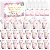 50 Pack Bulk Hand Cream and Lip Balm Gifts Sets, Baby Shower Favors and Bridal Shower Favors for Guests with Thank You Card and Organza Gift Bags, Appreciation Gifts, Wedding Party Favors (Baby Girls) view 1