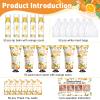 50 Pack Bulk Hand Cream and Bulk Lip Balm Gifts Sets, Bridal Shower Favors and Baby Shower Favors for Guests with Thank You Card and Organza Gift Bags, Appreciation Gifts, Baby Shower Prizes (Orange) view 2