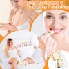 50 Pack Bulk Hand Cream and Bulk Lip Balm Gifts Sets, Bridal Shower Favors and Baby Shower Favors for Guests with Thank You Card and Organza Gift Bags, Appreciation Gifts, Baby Shower Prizes (Orange) view 4