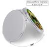 KLWQR Bird on Tree Travel Makeup Mirror Portable Folding Cosmetic Compact Mirror with 2 X 1x Magnification Mini Pocket Mirror for Women Purses view 2