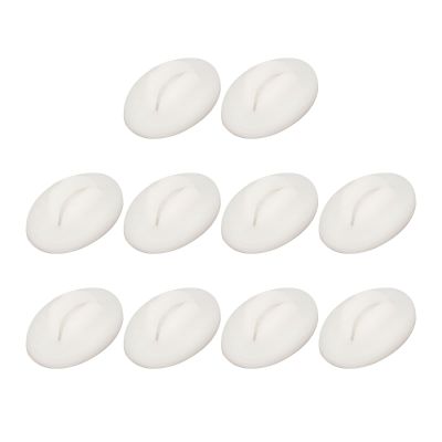 10PCS Fake Lips, 3D Open Mouth Lips Fake 3D Realistic Silicone Practice Lips Skin, Easy To Color Soft Cosmetic Makeup Lips Training For Microblading Practice Lips Practice (Semi