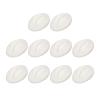 10PCS Fake Lips, 3D Open Mouth Lips Fake 3D Realistic Silicone Practice Lips Skin, Easy To Color Soft Cosmetic Makeup Lips Training For Microblading Practice Lips Practice (Semi view 1