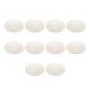 10PCS Fake Lips, 3D Open Mouth Lips Fake 3D Realistic Silicone Practice Lips Skin, Easy To Color Soft Cosmetic Makeup Lips Training For Microblading Practice Lips Practice (Semi view 3