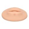 10PCS Fake Lips, 3D Open Mouth Lips Fake 3D Realistic Silicone Practice Lips Skin, Easy To Color Soft Cosmetic Makeup Lips Training For Microblading Practice Lips Practice (Dark view 4