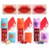 3 Colors Water Based Lip Stain SetDyeing Lip Liquid Lip GlazeMulti-use Korean Moisturizing Velvet Mini Lip GlazeVivid Color Lip Stain with Weightless Long lasting Non-Stick Cup Waterproof view 1