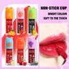3 Colors Water Based Lip Stain SetDyeing Lip Liquid Lip GlazeMulti-use Korean Moisturizing Velvet Mini Lip GlazeVivid Color Lip Stain with Weightless Long lasting Non-Stick Cup Waterproof view 3
