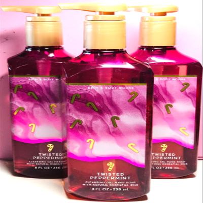 3 Cleansing Gel Deep Cleansing Hand Soap TWISTED PEPPERMINT