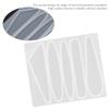 2Pcs Silicone Resin, Barrette 2Pcs Barrette Silicone DIY Hair Stick Making Geometric Pin Tools (Type 1) view 2