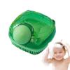 Bath Body Brush - Soft Silicone Kids Bathing Wash Scrubber | Portable Body Brushes with Shower Gel Dispenser | Body Bath Shower Scrubber Brush | Body Scrubber Loofah for Kids and Adults view 1