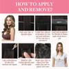GOO GOO Tape in Hair Extensions Human Hair, R7/60F Rooted Ash Blonde with Frosted Highlights, 16inch 50g 20pcs, Skin Weft Seamless Invisible, Silky Straight with Thick Ends, Remy Human Hair view 4