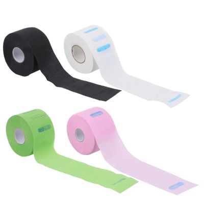 Beatifufu 4rolls Stretchy Barber Neck Strips Hair Salon Neck Paper for Hairdressing and Dyeing Per Essential Barber Accessories
