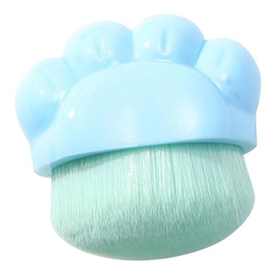 BIUDECO Travel-ready Cat Claw Makeup Brush Soft Bristles Foundation Concealer Blush Applicator