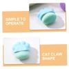 BIUDECO Travel-ready Cat Claw Makeup Brush Soft Bristles Foundation Concealer Blush Applicator view 2