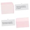 ABOOFAN 2pcs Nail Art Cotton Pad Storage Box Multi-functional Manicure Tool Organizer Portable and Space-saving Desktop Container for Nail Supplies Pink Design view 2