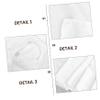 KICHOUSE 1pc Reusable Massage Bed Sheet Fast-Drying Polyester Spa Cover Smooth Salon Bed Cover Machine Washable White view 2