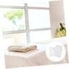 KICHOUSE 1pc Reusable Massage Bed Sheet Fast-Drying Polyester Spa Cover Smooth Salon Bed Cover Machine Washable White view 4