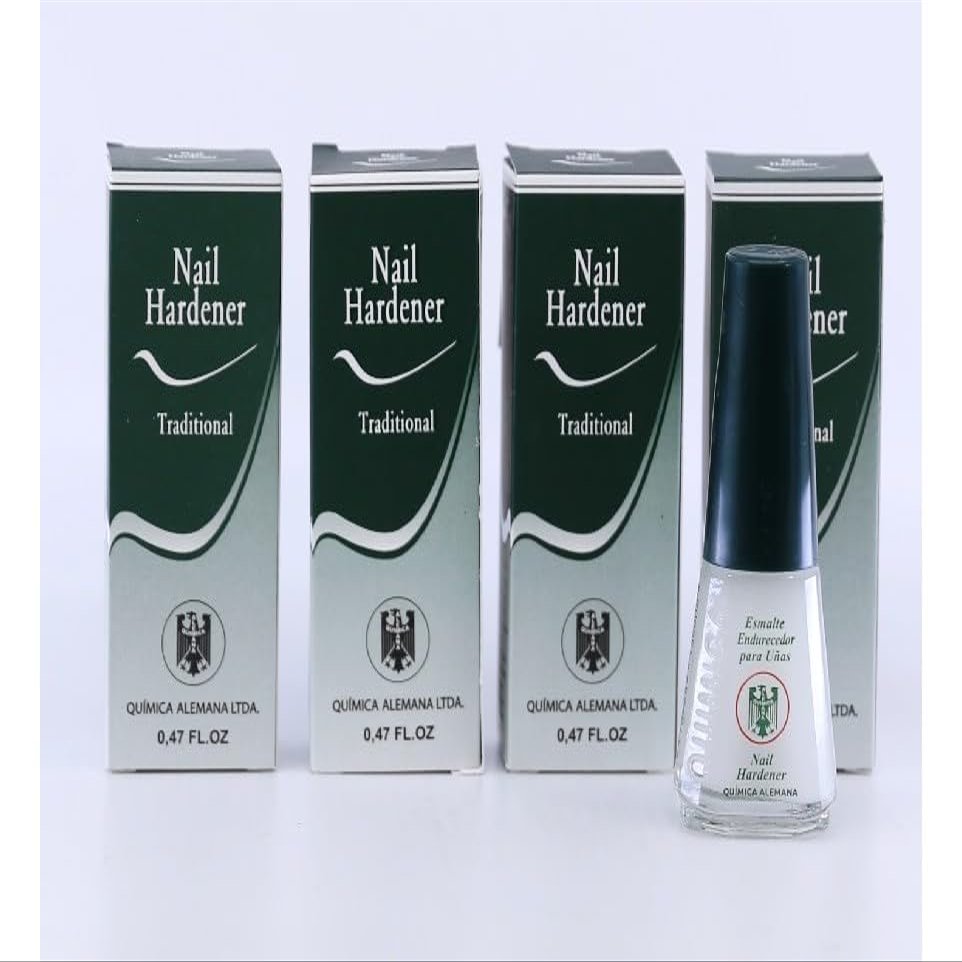 Nail Hardener 0.47oz LTDA (Pack of 4) Esmalte Endurecedor para Unas