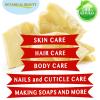Botanical Beauty Brazilian TUCUMA BUTTER 100% Pure Natural VIRGIN UNREFINED Cold-Pressed for Face, Skin, Body, Hair, Lip, Nails. Rich in Vitamin E. Beauty Moisturizing Nourishing (4.23 Fl Oz) view 2