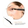 Baluue Folding Dual-sided Eyelash Separator and Brow Brush Tool for Eye Makeup Portable Lash Comb Sturdy Handle and Flexible Bristles for Mascara Application view 2