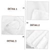 Reusable Massage Bed Sheet Polyester White for Spa and Salon Use view 4