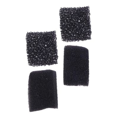 NULYLU 4pcs Professional Makeup Sponge Dense Makeup Sponge for Special Effects Halloween and Cosplay Soft Flexible for and Wounds Black Color