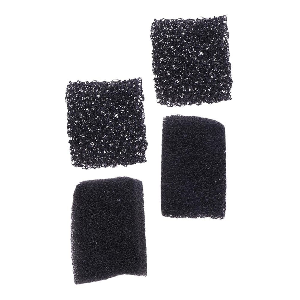 NULYLU 4pcs Professional Makeup Sponge Dense Makeup Sponge for Special Effects Halloween and Cosplay Soft Flexible for and Wounds Black Color