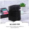NULYLU 4pcs Professional Makeup Sponge Dense Makeup Sponge for Special Effects Halloween and Cosplay Soft Flexible for and Wounds Black Color view 3