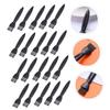 Ipetboom 100pcs Small Razor Cleaning Brush Durable Hair Brush for Electric Shaver Trimmer Lightweight Non-Slip Handle for Easy Cleaning of Reach Areas view 3