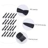 Ipetboom 100pcs Small Razor Cleaning Brush Durable Hair Brush for Electric Shaver Trimmer Lightweight Non-Slip Handle for Easy Cleaning of Reach Areas view 4