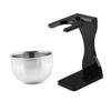 Ipetboom Men's Grooming Shaving Kit with Bowl Razor Holder and Beard Brush Stand for Wet Shaving Experience view 1
