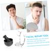 Ipetboom Shaving Stand Foam Brush Shave Bowl Beard Brush Men's Shaving Skincare Tool Mustache Styler view 4