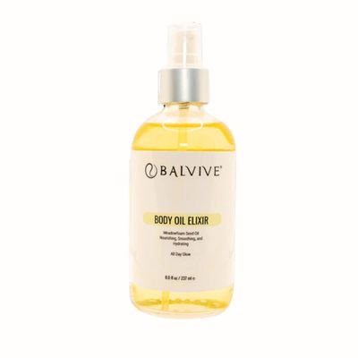 BALVIVE Body Oil 8 oz Weightless, Non-Greasy & Fast-Absorbing Body Moisturizing Oil with Meadowfoam and Black Currant Oil - Skin Hydration for Natural Glow- Firm, Smooth & Radiant Skin