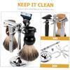 Ipetboom Men's Razor Brush Holder Non-slip Stand for Shaving Tools Bathroom Storage Rack for Beards and Hair Father's Day and Special Occasions view 2