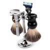 Ipetboom Men's Razor Brush Holder Non-slip Stand for Shaving Tools Bathroom Storage Rack for Beards and Hair Father's Day and Special Occasions view 4