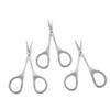 FRCOLOR 3pcs Stainless Steel Makeup Scissors Set Precision Beard Eyebrow and Nose Hair Trimmers for Easy Grooming and Detailing Compact and Lightweight Design view 1