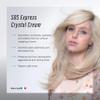 ENVIE LUXURY SOS Express Leave In Treatment, Heat Protectant for Hair, Crystal Cream, 100mL view 3