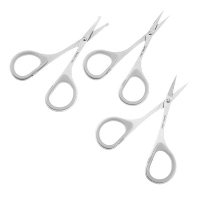 TOVINANNA Beard Trimmer Scissors Mustache Trimmer for Women Stainless Steel Grooming Scissors Eyebrow Scissors Facial Hair Trimmer Easy to Use