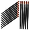 Baluue 100pcs Disposable Lip Brush Makeup Tool Brush for Lipstick Lip Gloss Applicator Plastic Bar Travel Makeup view 1